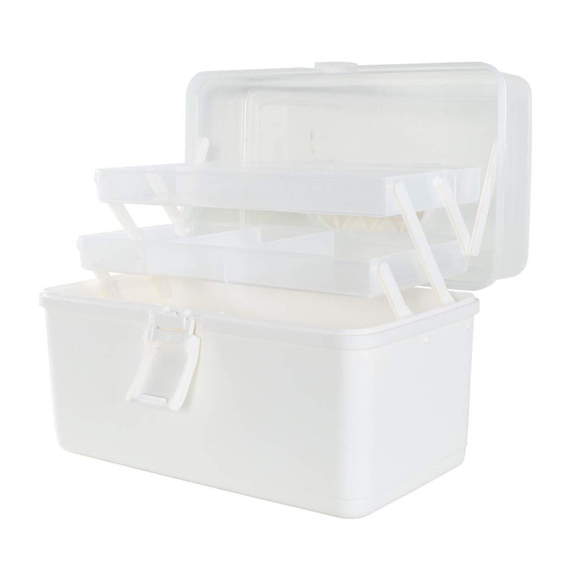 Rebrilliant Plastic Medical Storage Containers Medicine Box Organizer